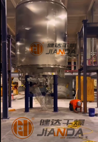 健達(dá)碳酸鋰干燥機(jī)走向美國(guó)納什維爾